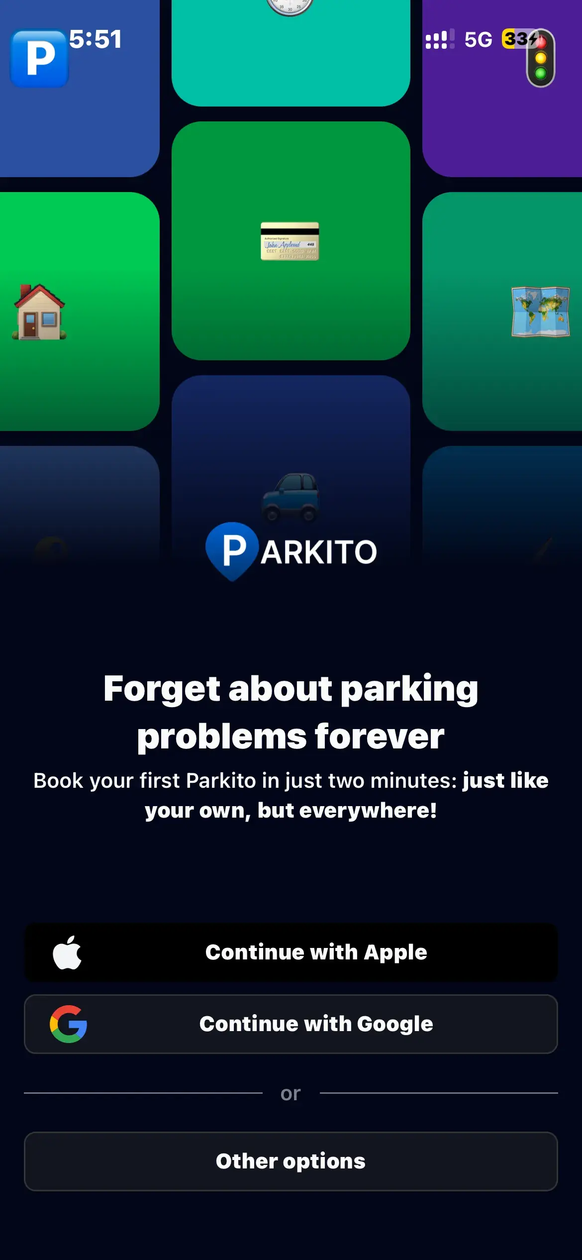 Parkito App screenshot 1