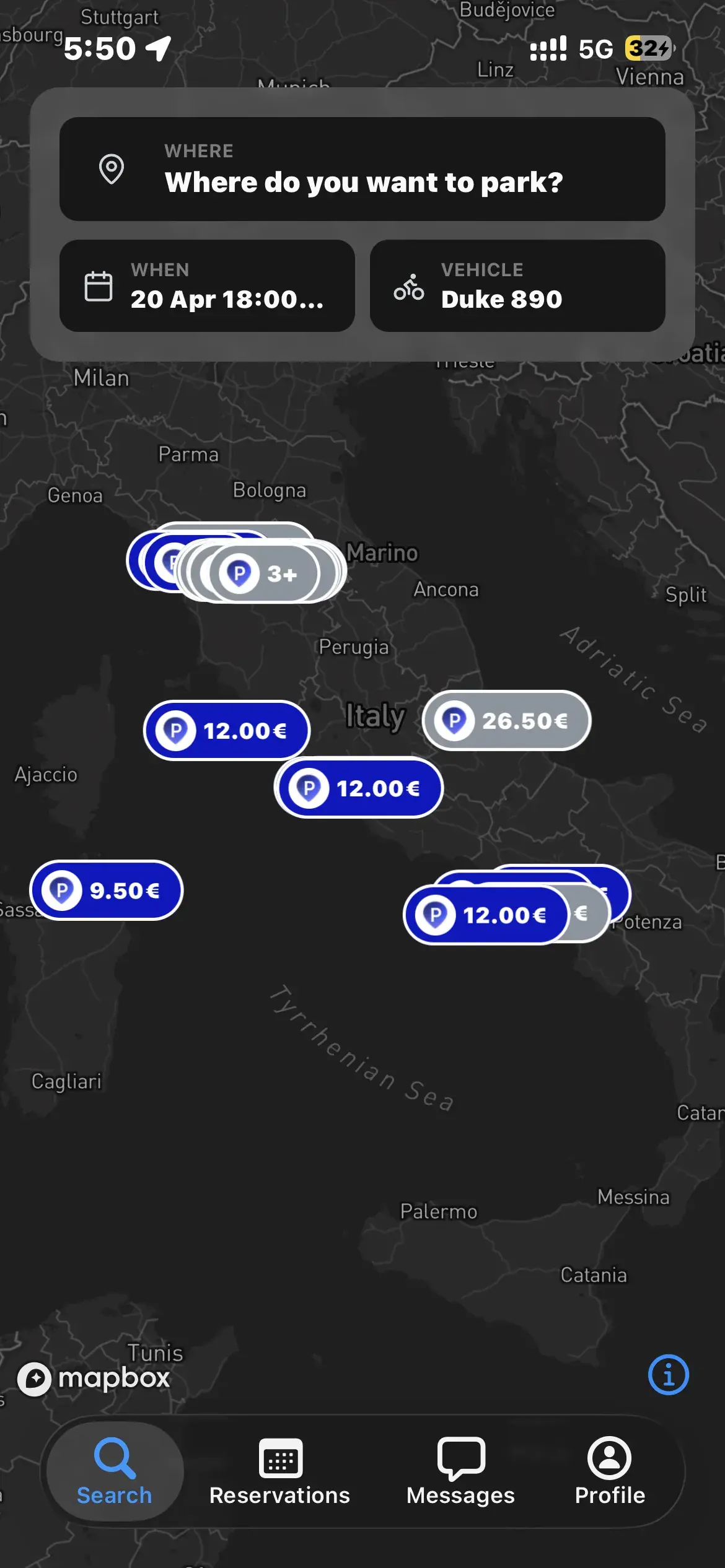 Parkito App screenshot 2